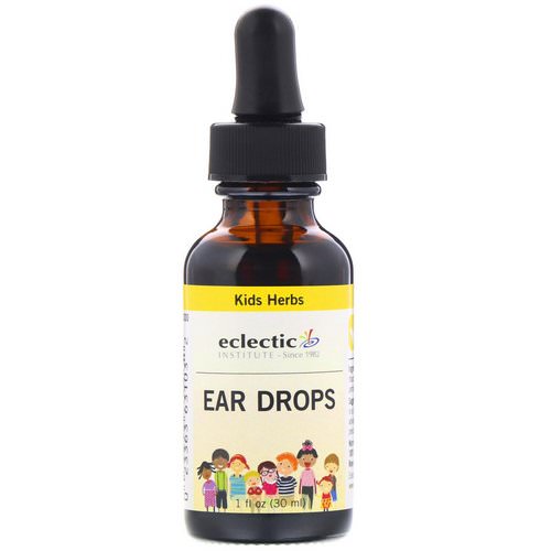 Eclectic Institute, Kids Herbs, Ear Drops, 1 fl oz (30 ml) Review