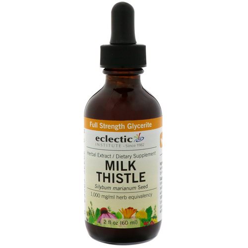 Eclectic Institute, Milk Thistle, 2 fl oz (60 ml) Review