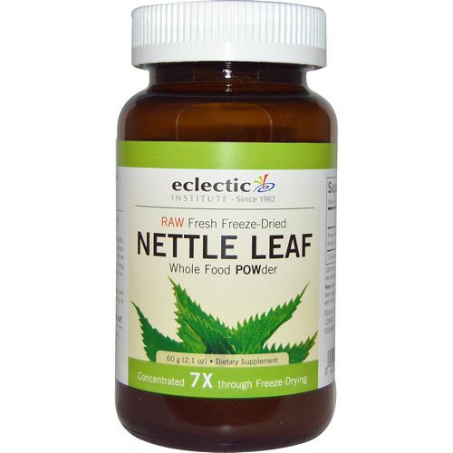Eclectic Institute, Nettle Leaf, Whole Food POWder, 2.1 oz (60 g) Review