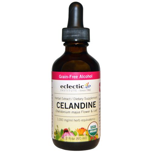 Eclectic Institute, Organic Celandine, 2 fl oz (60 ml) Review