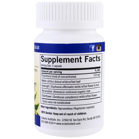 Sinus Supplements, Nasal, Nose, Ear, Eye, Supplements, Herbal Formulas, Homeopathy, Herbs