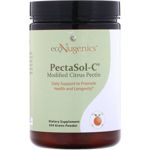 Econugenics, PectaSol-C, Modified Citrus Pectin, Powder, 454 g Review