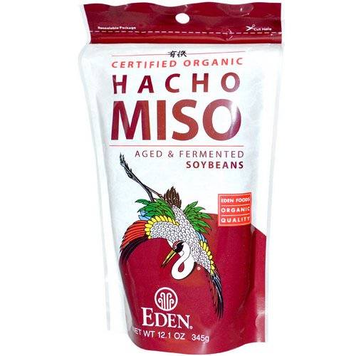 Eden Foods, Certified Organic Hacho Miso, 12.1 oz (345 g) Review