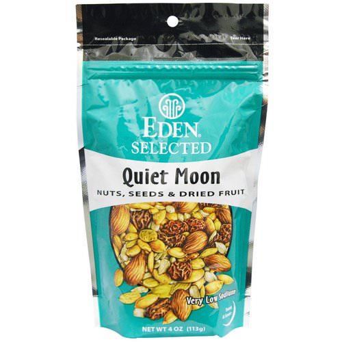 Eden Foods, Selected, Quiet Moon, Nuts, Seeds & Dried Fruit, 4 oz (113 g) Review