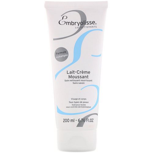 Embryolisse, Foaming Cream-Milk Cleanser, 6.76 fl oz (200 ml) Review