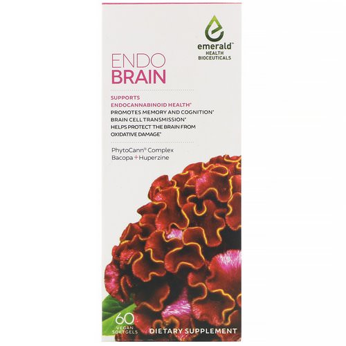 Emerald Health Bioceuticals, EndoBrain, 60 Vegan Softgels Review