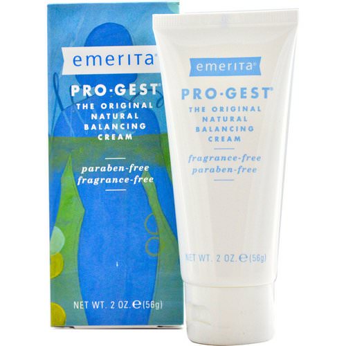 Emerita, Pro-Gest, Balancing Cream, Fragrance Free, 2 oz (56 g) Review
