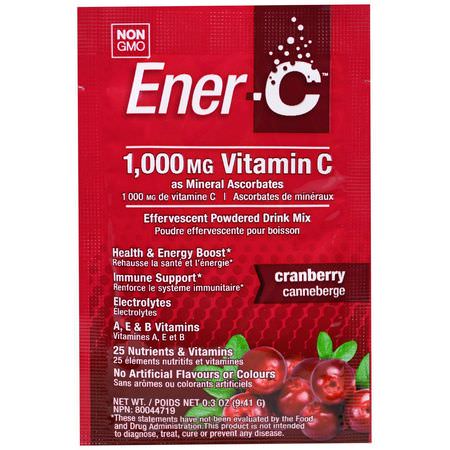 Ener-C, Vitamin C Formulas, Cold, Cough, Flu
