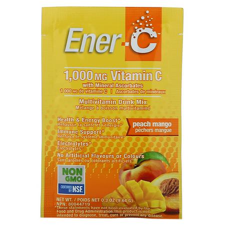 Ener-C, Vitamin C Formulas, Cold, Cough, Flu