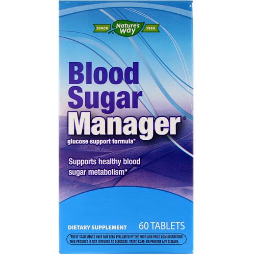 Nature's Way, Blood Sugar Manager, 60 Tablets Review