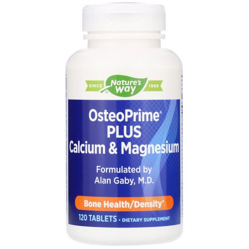 Nature's Way, OsteoPrime Plus Calcium & Magnesium, 120 Tablets Review