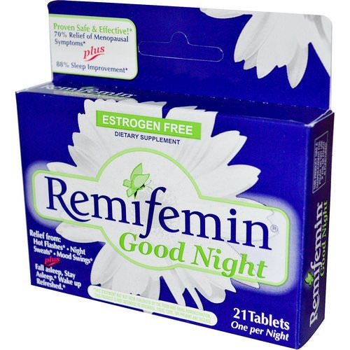 Enzymatic Therapy, Remifemin, Good Night, 21 Tablets Review