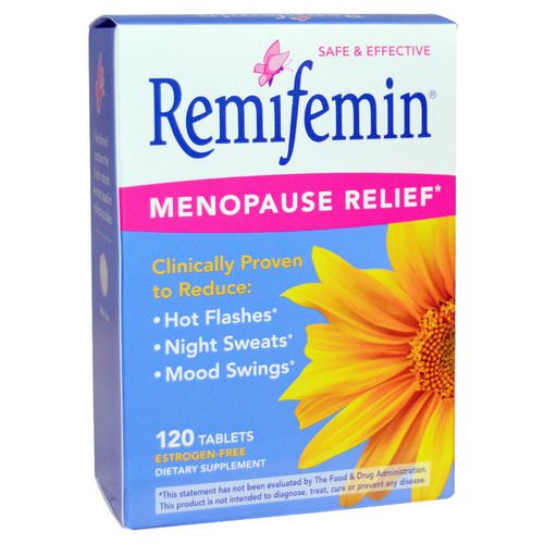 Enzymatic Therapy, Remifemin, Menopause Relief, 120 Tablets Review