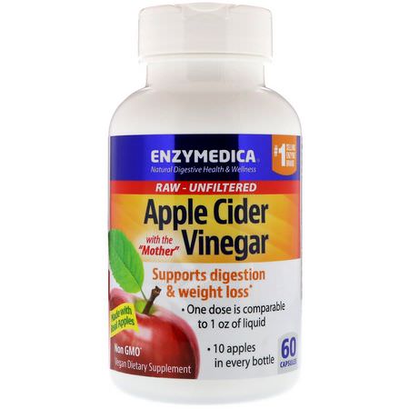 Enzymedica, Apple Cider Vinegar