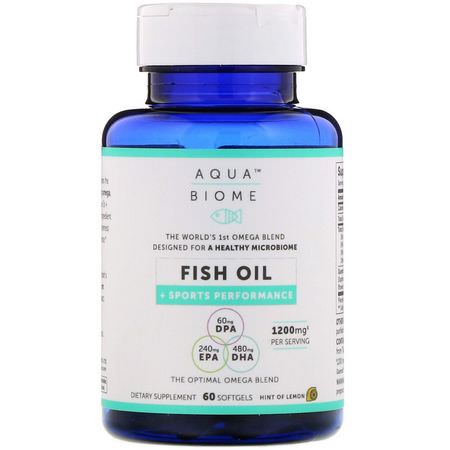 Enzymedica, Omega-3 Fish Oil, Sports Supplements