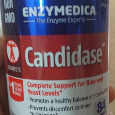 Enzymedica, Candida, Yeast Formulas