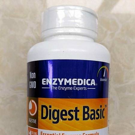 Enzymedica, Digest Basic, Essential Enzyme Formula, 180 Capsules Review