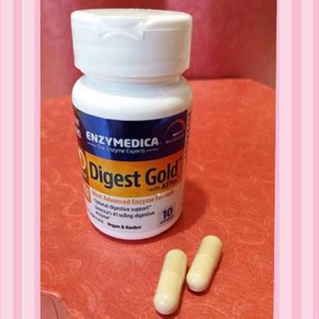Enzymedica, Digest Gold with ATPro, 120 Capsules Review