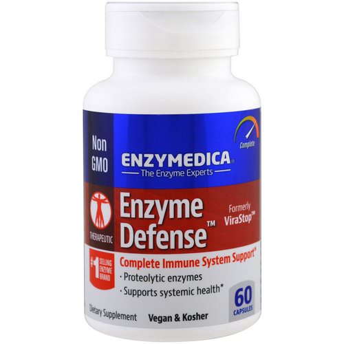 Enzymedica, Enzyme Defense (Formerly ViraStop), 60 Capsules Review