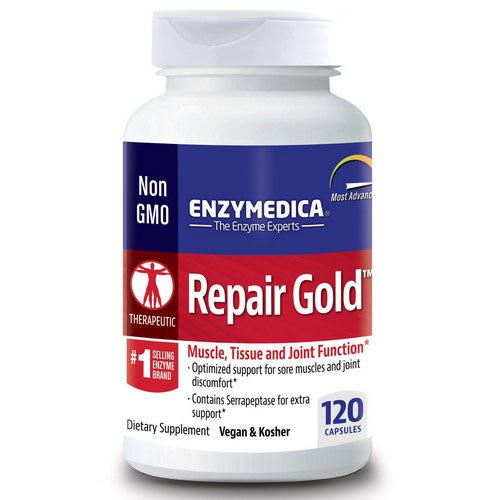 Enzymedica, Repair Gold, 120 Capsules Review