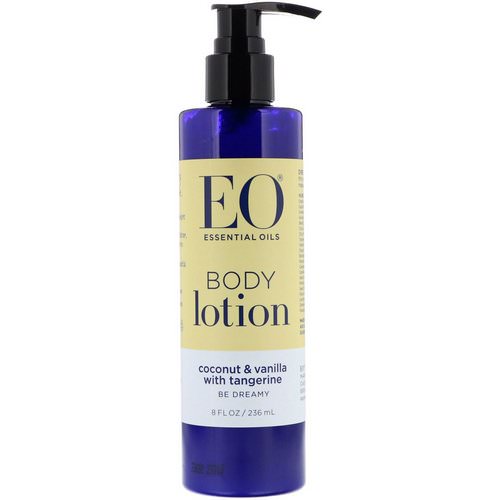 EO Products, Body Lotion, Coconut & Vanilla with Tangerine, 8 fl oz (236 ml) Review