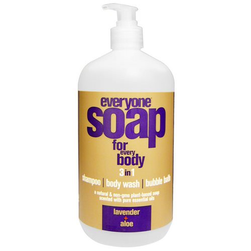 EO Products, Everyone Soap for Every Body, 3 In One, Lavender + Aloe, 32 fl oz (946 ml) Review