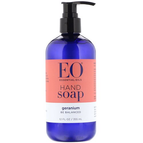 EO Products, Hand Soap, Geranium, 12 fl oz (355 ml) Review