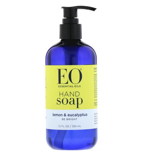 EO Products, Hand Soap, Lemon & Eucalyptus, 12 fl oz (355 ml) Review