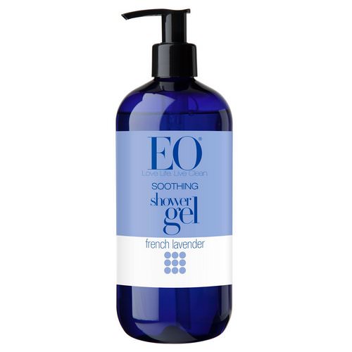 EO Products, Shower Gel, Soothing, French Lavender, 16 fl oz (473 ml) Review