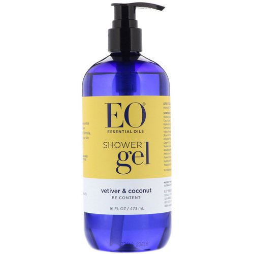 EO Products, Shower Gel, Vetiver & Coconut, 16 fl oz (473 ml) Review