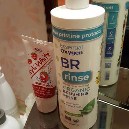 BR Organic Brushing Rinse, Peppermint