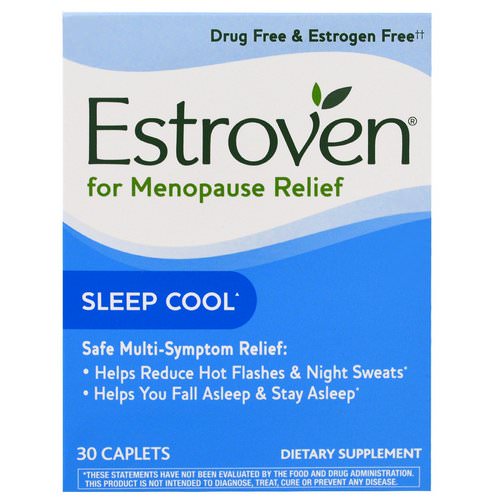 Estroven, Menopause Relief, Sleep Cool, 30 Caplets Review