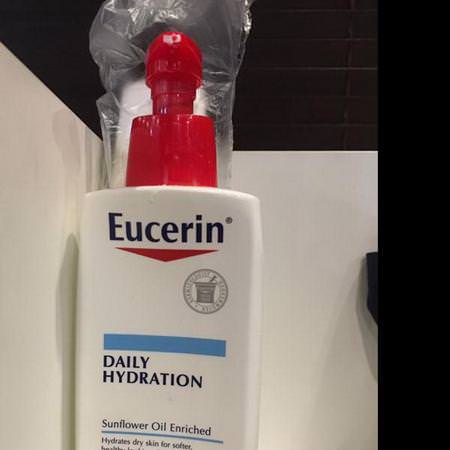 Eucerin, Daily Hydration, Lotion, Fragrance Free, 16.9 fl oz (500 ml) Review