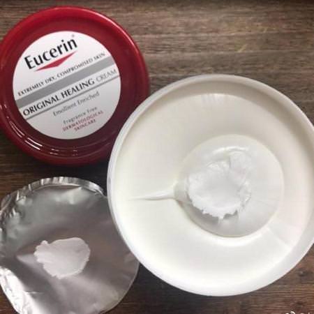 Eucerin, Original Healing Cream, For Extremely Dry, Compromised Skin, Fragrance Free, 16 oz (454 g) Review