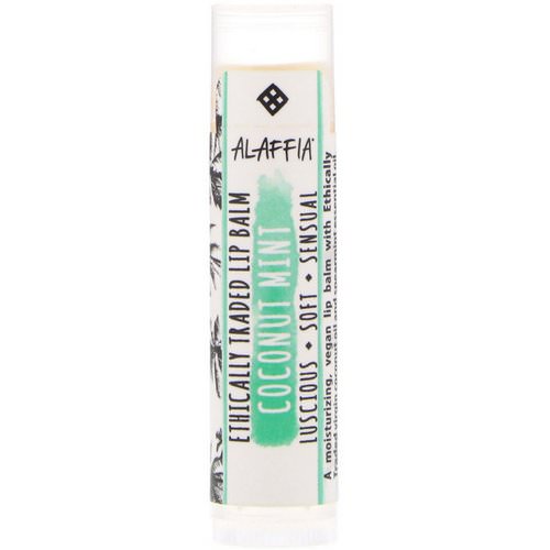 Alaffia, Everyday Coconut, Ethically Traded Lip Balm, Coconut Mint, 0.15 oz (4.25 g) Review