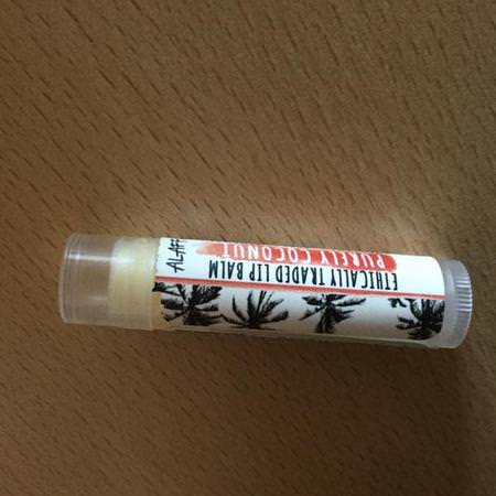 Alaffia, Everyday Coconut, Ethically Traded Lip Balm, Purely Coconut, 0.15 oz (4.25 g) Review