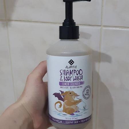 Alaffia, Everyday Shea, Shampoo & Body Wash, Babies & Kids, Lemon Lavender, 16 fl oz (475 ml) Review