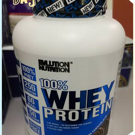 EVLution Nutrition, 100% Whey Protein, Double Rich Chocolate, 4 lb (1814 g) Review