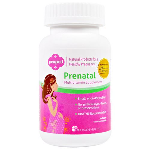 Fairhaven Health, Prenatal Mutlivitamin Supplement, 60 Tablets Review