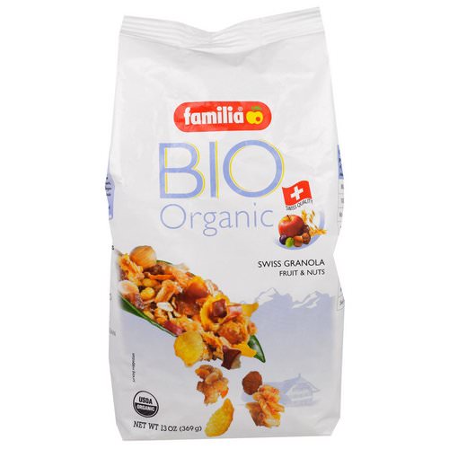 Familia, Bio Organic, Swiss Granola Fruit & Nuts, 13 oz (369 g) Review