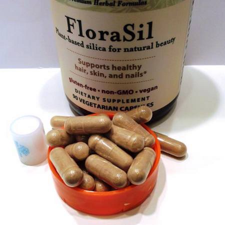 Supplements Minerals Silica Gluten Free Flora