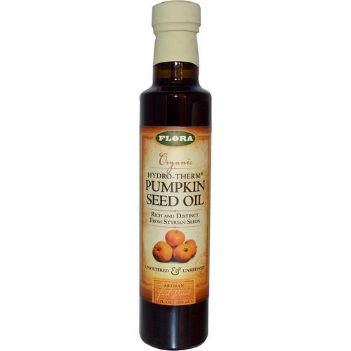 Flora, Organic Hydro-Therm Pumpkin Seed Oil, 8.5 fl oz (250 ml) Review