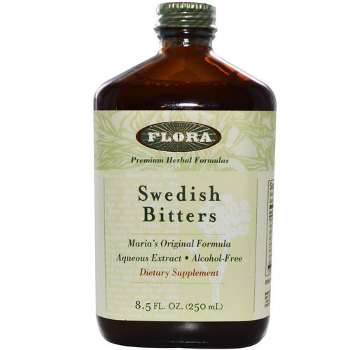 Flora, Swedish Bitters, 8.5 fl oz (250 ml) Review