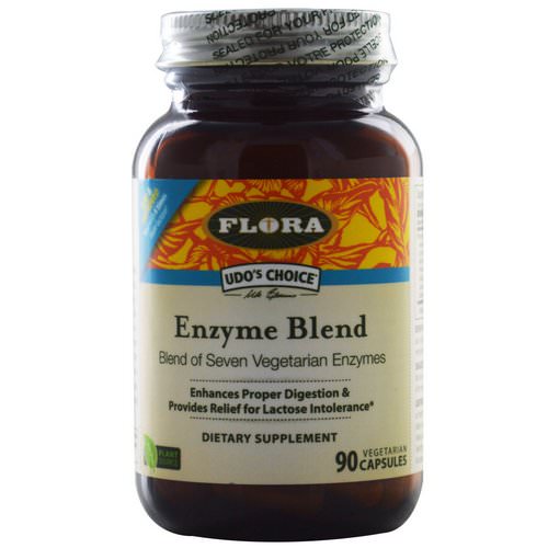Flora, Udo's Choice, Enzyme Blend, 90 Veggie Caps Review