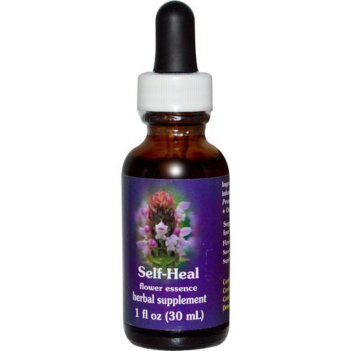 Flower Essence Services, Self-Heal, Flower Essence, 1 fl oz (30 ml) Review