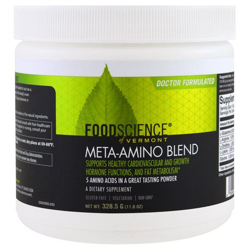 FoodScience, Meta-Amino Blend, 11.6 oz (328.5 g) Review