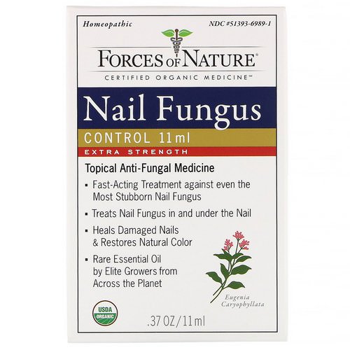 Forces of Nature, Nail Fungus Control, Extra Strength, 0.37 (11 ml) Review
