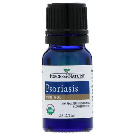 Forces of Nature, Psoriasis, Homeopathy Formulas
