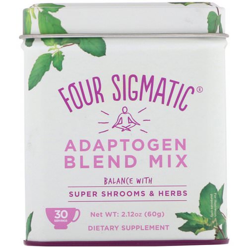 Four Sigmatic, Adaptogen Blend Mix, Balance with Super Shrooms & Herbs, 2.12 oz (60 g) Review
