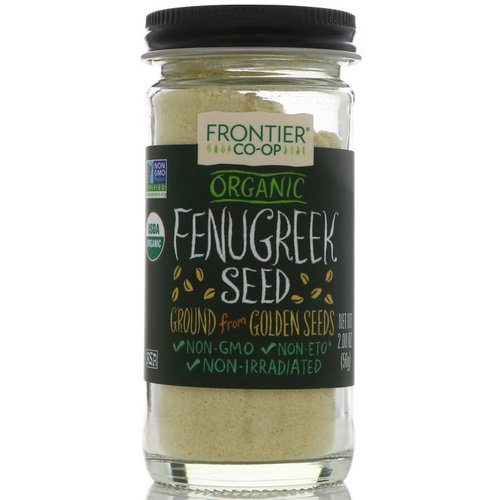 Frontier Natural Products, Organic Fenugreek Seed, Ground, 2.00 oz (56 g) Review